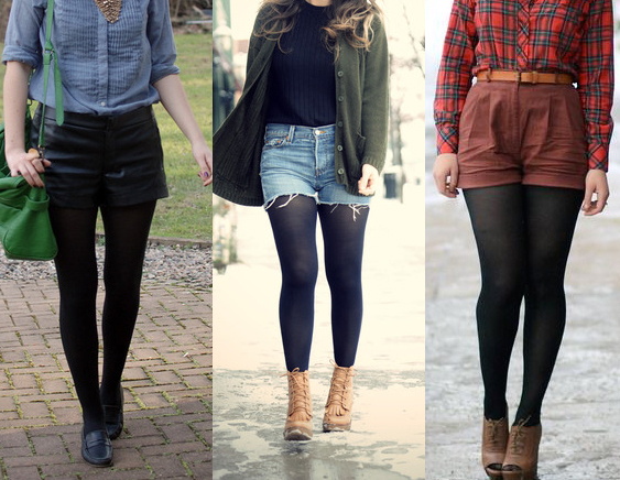 Shorts With Tights: Still Trendy?